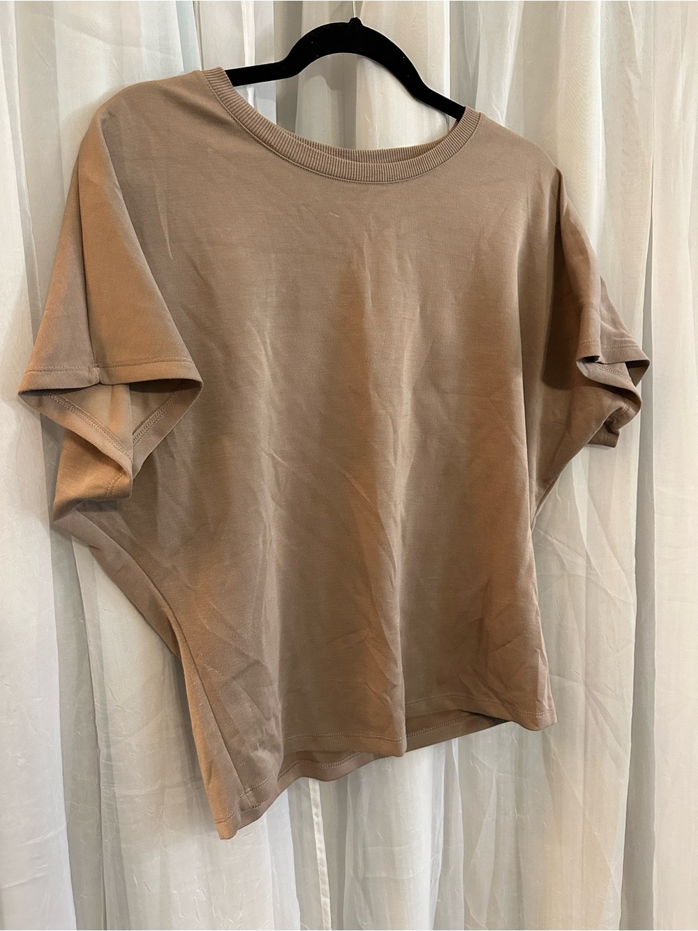 32 Degrees Basic Short Sleeve Crewneck Top - Taupe